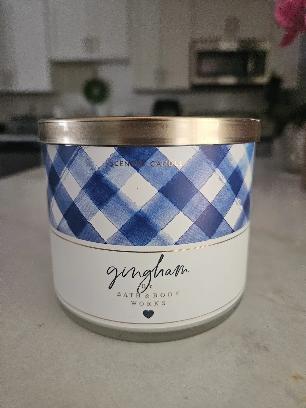 Bath & Body Works Gingham Candle